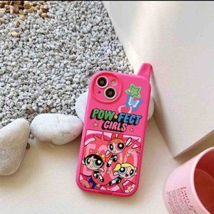 The Powepuff Girls pink case with mirror iphone case